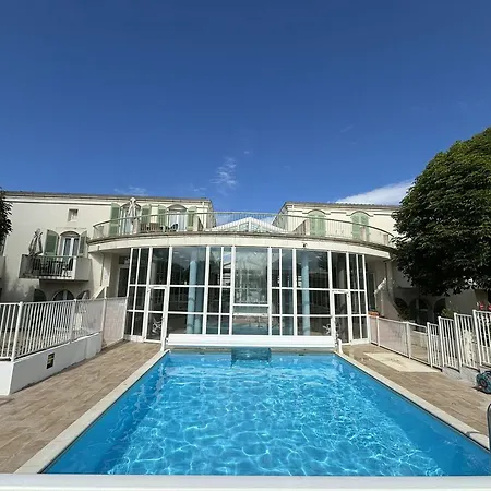 Bel Avec Piscine Chauffee A Saint-martin-de-re, 4 Couchages, Tout Confort - Fr-1-246c-30 *